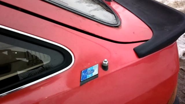 Потайная антенна от Ford Sierra Ghia 2.0 смотреть онлайн