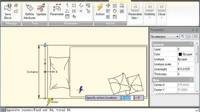 Dynamic block array and stretch--GstarCAD2012 new function смотреть онлайн