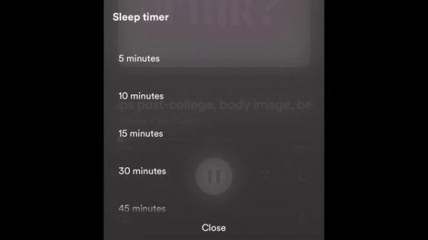How to Set a Sleep Timer on Spotify
