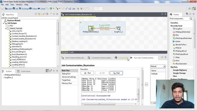 29.What are Context Variables and How to run a Job in Multiple Contexts l Context Variables l Talen смотреть онлайн