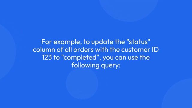 Understanding SQL UPDATE Command - Modify Database Records смотреть онлайн