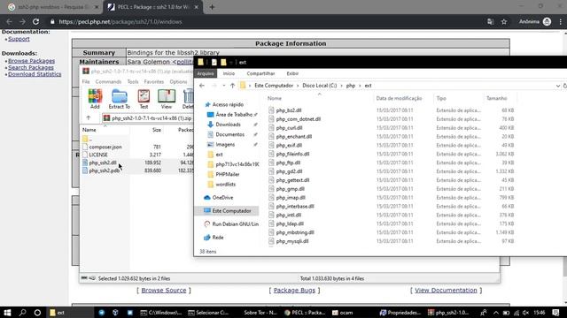 How to install library php-ssh2 in PHP-7.1 in windows ! смотреть онлайн