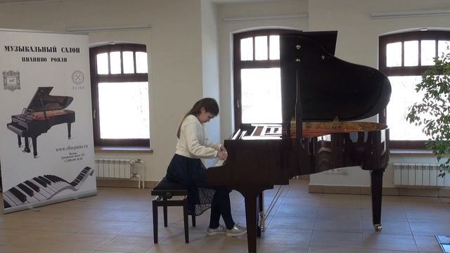 А. Скрябин, этюд 5, опус 8 - Коршун Ксения. смотреть онлайн