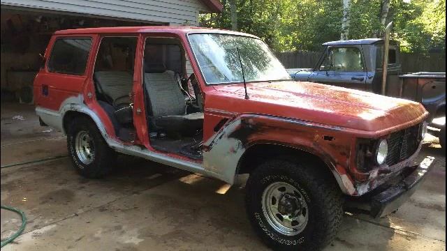 Restored 87 Toyota Landcruiser