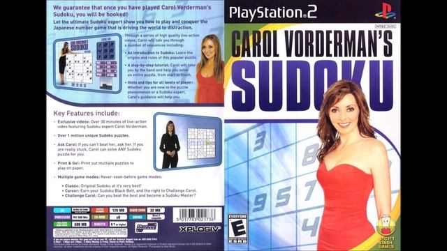 Carol Vorderman's Sudoku OST - In Game смотреть онлайн