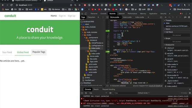 Debugging Google Cloud Functions locally in Webstorm and Chrome with Real World and Svelte смотреть онлайн