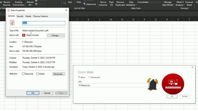 How to import Portable document format (.PDF) into MS-Excel (.EXE) - ETEK смотреть онлайн