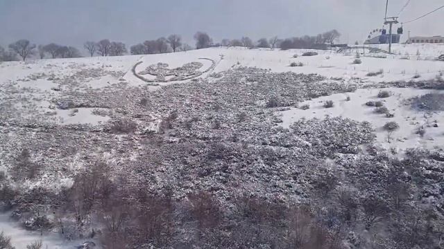 Канатная дорога "Кок Тобе" Алматы, Казахстан смотреть онлайн