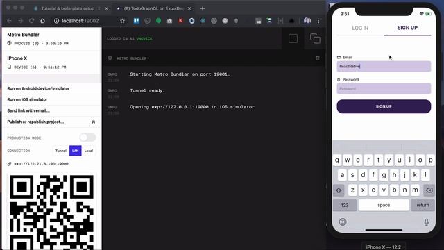Tutorial and Boilerplate Setup | GraphQL React Native Apollo Tutorial (4/22) смотреть онлайн