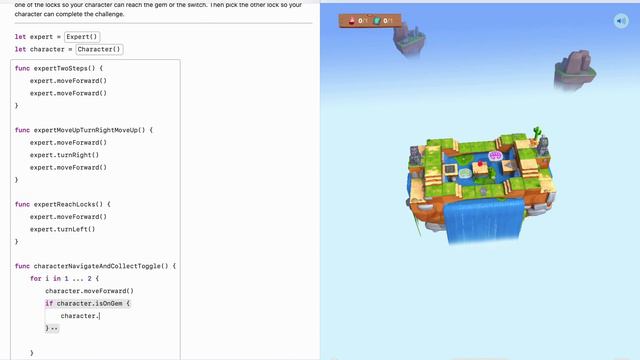 Swift Playgrounds на русском, Initialization 4 урок | It Takes Two смотреть онлайн