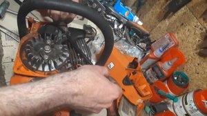 Бензопила Sturm 38 - замена модуля зажигания и маленькая поставка з/ч