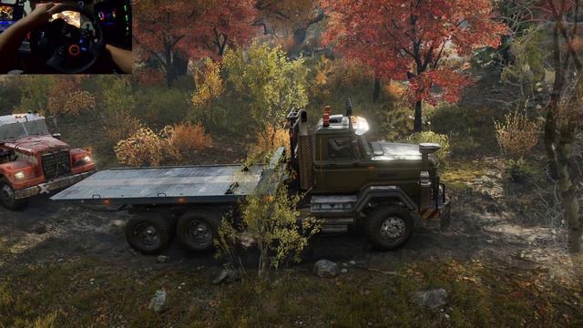 SnowRunner Fixer Upper Truck Rescue White Western Star 4964 смотреть онлайн