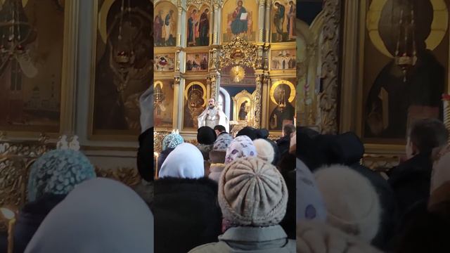 Проповедь О Виталия.Призыв о Покаянии.Богоявленский Собор. смотреть онлайн