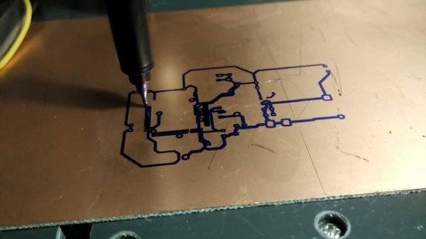 Engraving PCB CNC