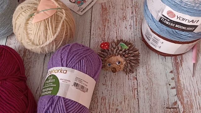 Пряжа для моих процессов марта. Что буду вязать... смотреть онлайн