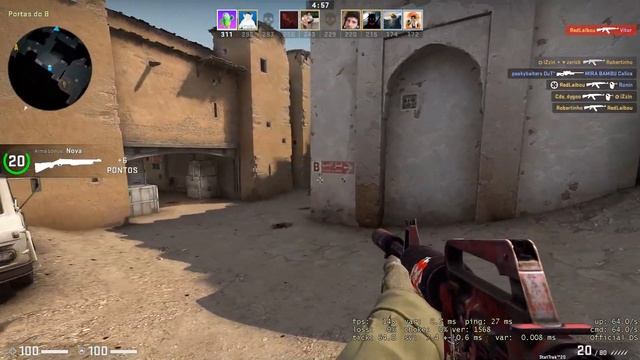 Teste do CS:GO , XEON E5 2667 V2 + RTX 2060 смотреть онлайн