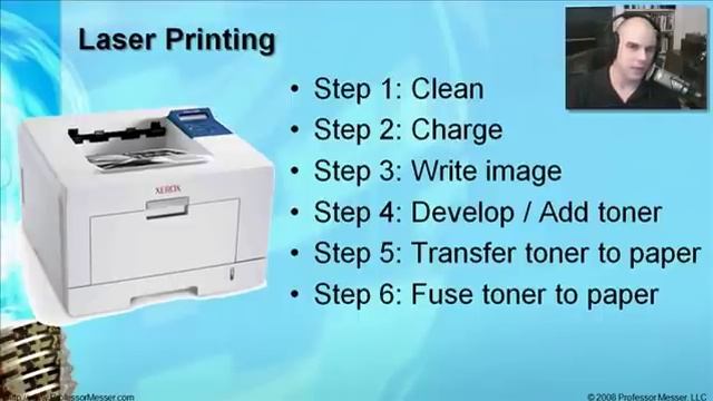 CompTIA A+ 220-601 (4.1), 220-602 (4.1) - Introduction to Printers and Scanners смотреть онлайн