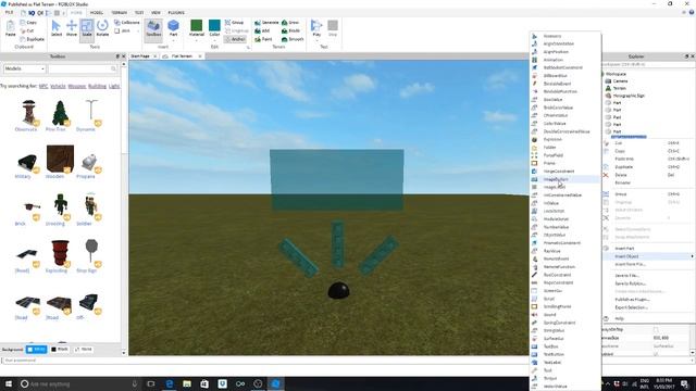 Roblox Studio Holographic Sign Tutorial (No Code Version) смотреть онлайн