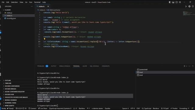 Typescript Lecture 2 (Errors & Variable ) смотреть онлайн