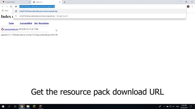 How To Add A Texture / Resource Pack To Your Minecraft Server - ScalaCube смотреть онлайн