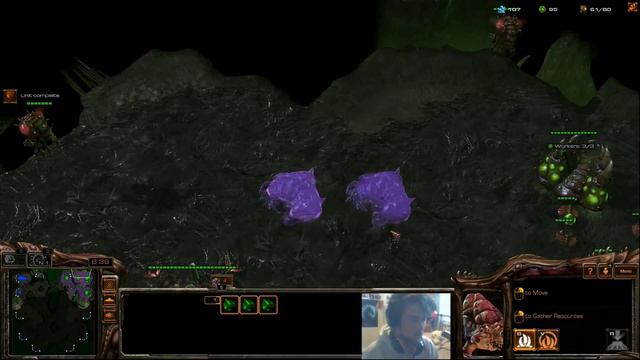 Starcraft 2 1v1 Ladder - Silver Zerg Against The Internet - Two For The Price Of One смотреть онлайн