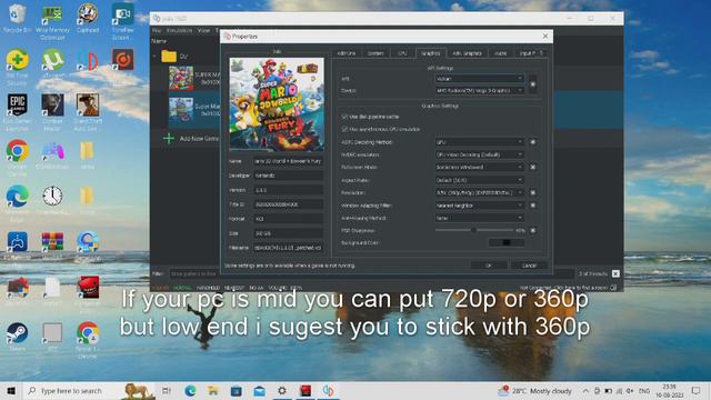Yuzu emulator - How to fix/shutter low fps смотреть онлайн