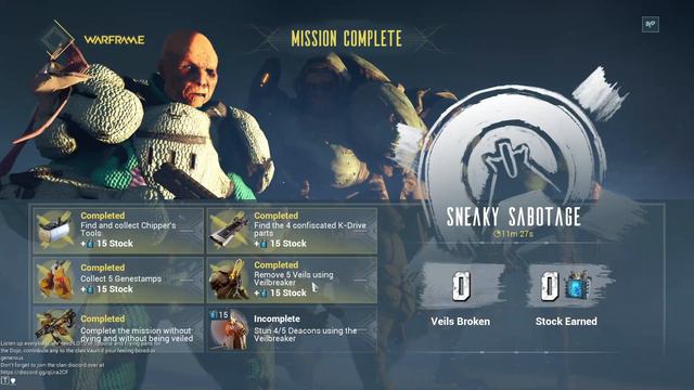 Warframe - Cumulative Break Narmer Challenges смотреть онлайн