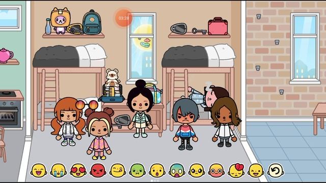 Kira Star⭐ Toca Bocа сериал прикольный лагерь. 2 серия