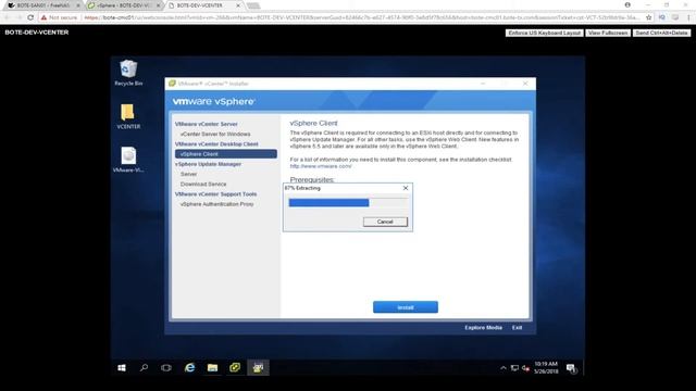 How to install vCenter on Windows Server смотреть онлайн