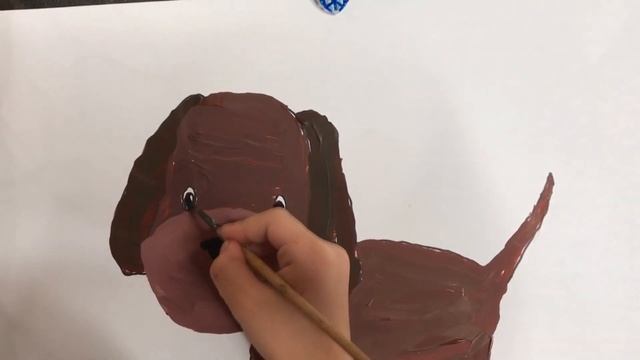 Рисуем собачку, серия 3. Просто рисуем поэтапно. Школа Art Littl Elsa. Draw animals смотреть онлайн