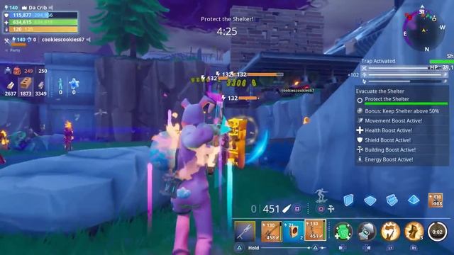 FORTNITE⚡New Chain Lightning Vacuum Tube Bow⚡Save The World Gameplay смотреть онлайн