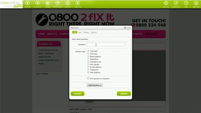 Form and Form Builder - 123 Online Shift CMS Tutorial смотреть онлайн