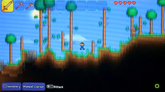 Terraria PSVITA #1 - Character Creation + Clueless Exploration! смотреть онлайн