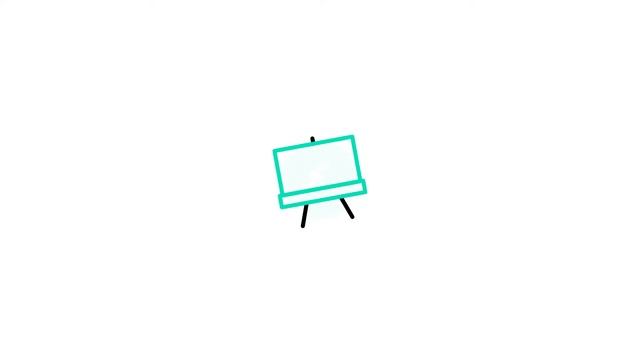 Blackboard icon Lottie JSON animation смотреть онлайн