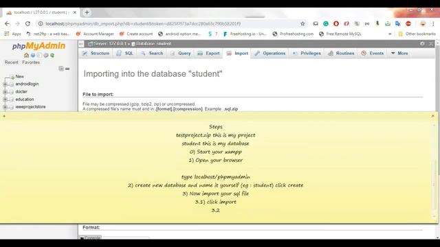 How to import an existing PHP project | Codeigniter | xampp | PHP Strome смотреть онлайн