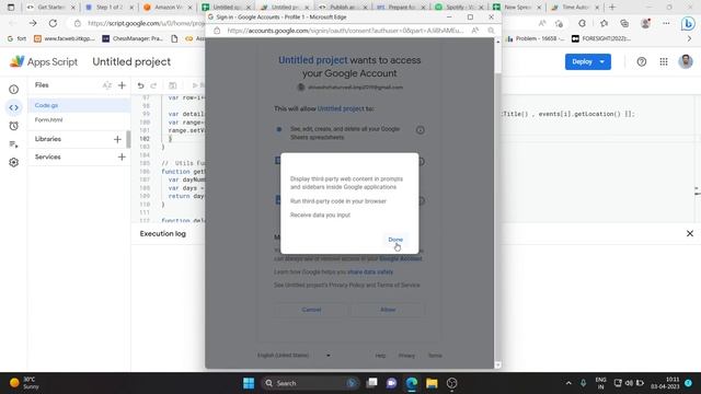 Getting Google Calendar events on Google Sheet using App script смотреть онлайн