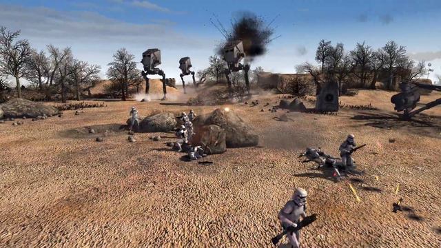 STAR WARS GALAXY AT WAR MOD: Galactic Empire vs Rebel Alliance! - Men of War Assault Squad 2 смотреть онлайн