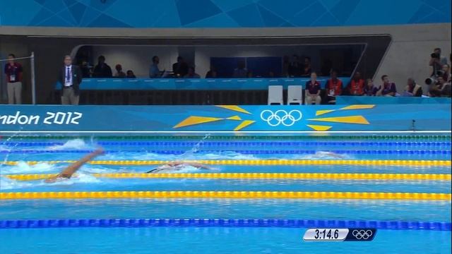 Katie Ledecky wins Olympic Gold - Women's 800m Freestyle | London 2012 Olympic Games смотреть онлайн