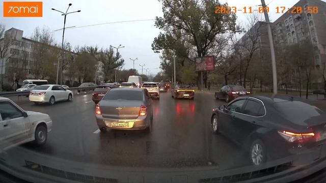 Плевок из окна авто