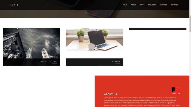 Arkit - Responsive One Page WordPress Theme Perce Hideyoshi смотреть онлайн