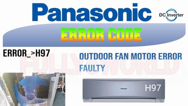 Panasonic invelter ac error code H97 and H33 faults and solutions Urdu/Hindi смотреть онлайн