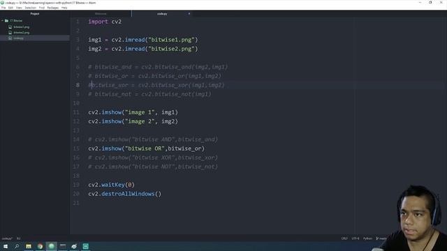 [Belajar OpenCV with Python] #17 Bitwise смотреть онлайн