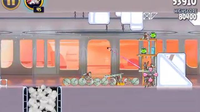 Cloud City 4-16 Angry Birds Star Wars 3 Stars Walkthrough level 16 смотреть онлайн