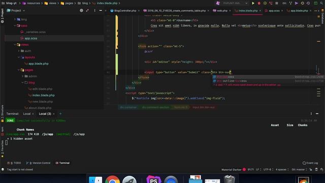 #Laravel how to make a blog part 26 | Comments style смотреть онлайн