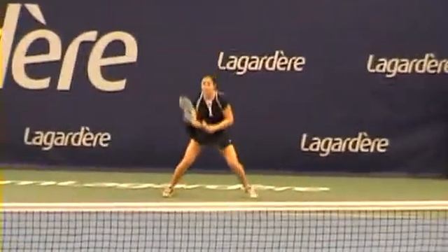 Jelena Kostanic Tosic vs Alizé Cornet in French interclubs 2008 смотреть онлайн