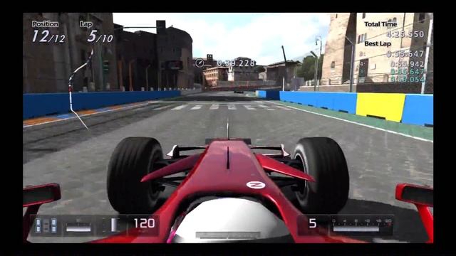 GT5 Seasonal Events Expert Level Ferrari Challenge Rome F2007 814PP(8th) смотреть онлайн