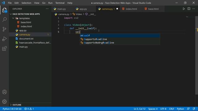 Part 02: Real Time FACE Detection Web Apps l Flask Opencv & Python | KNOWLEDGE DOCTOR | Mishu Dhar смотреть онлайн