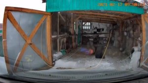 Nissan R`nessa.4WD по снегу.