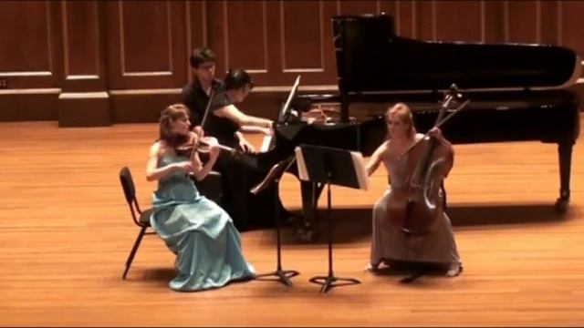 Ravel Piano Trio in A minor I Modéré by Boston Trio смотреть онлайн