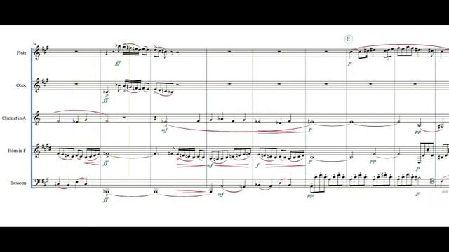 Fauré | Pavane | for woodwind quintet смотреть онлайн
